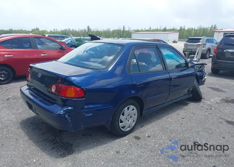 2002 Toyota Corolla S from USA, damaged, VIN 2T1BR12E82C550438